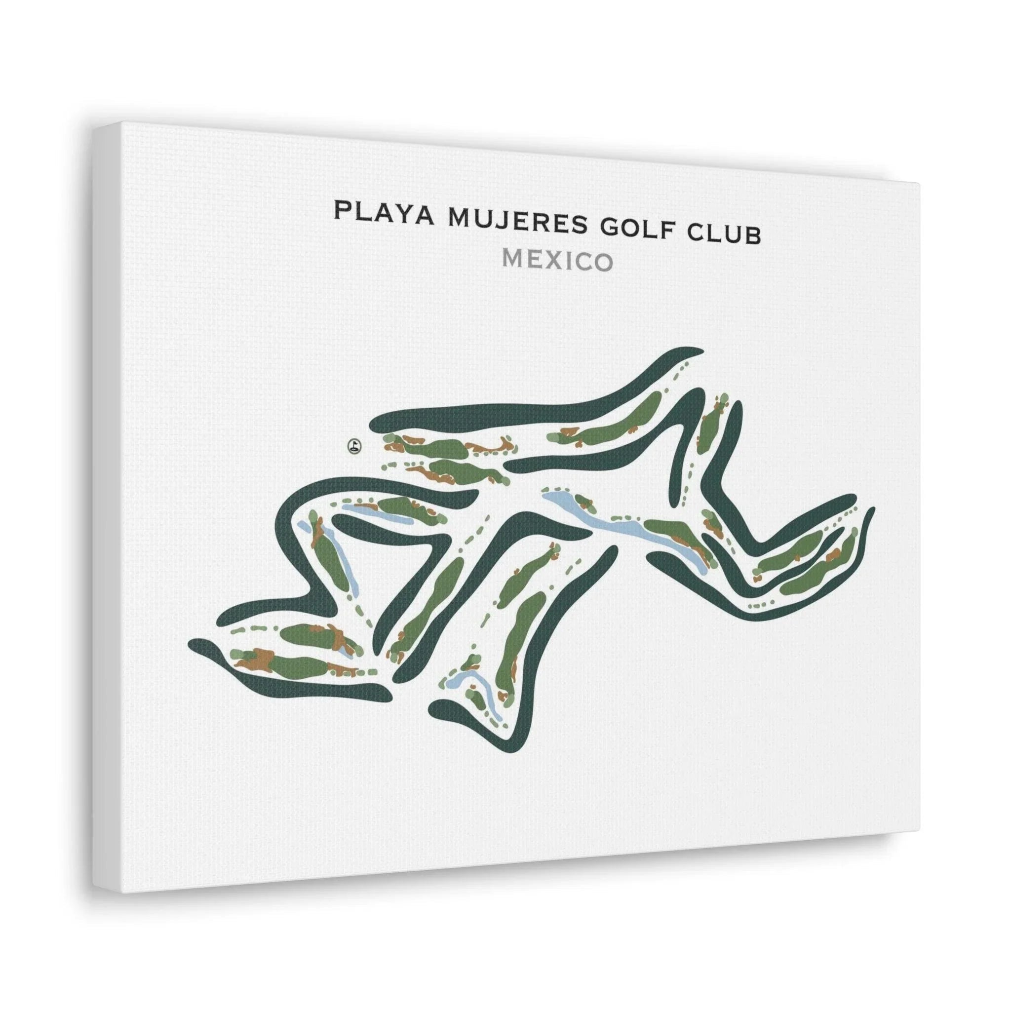 Playa Mujeres Golf Club, Mexico - Printed Golf Course