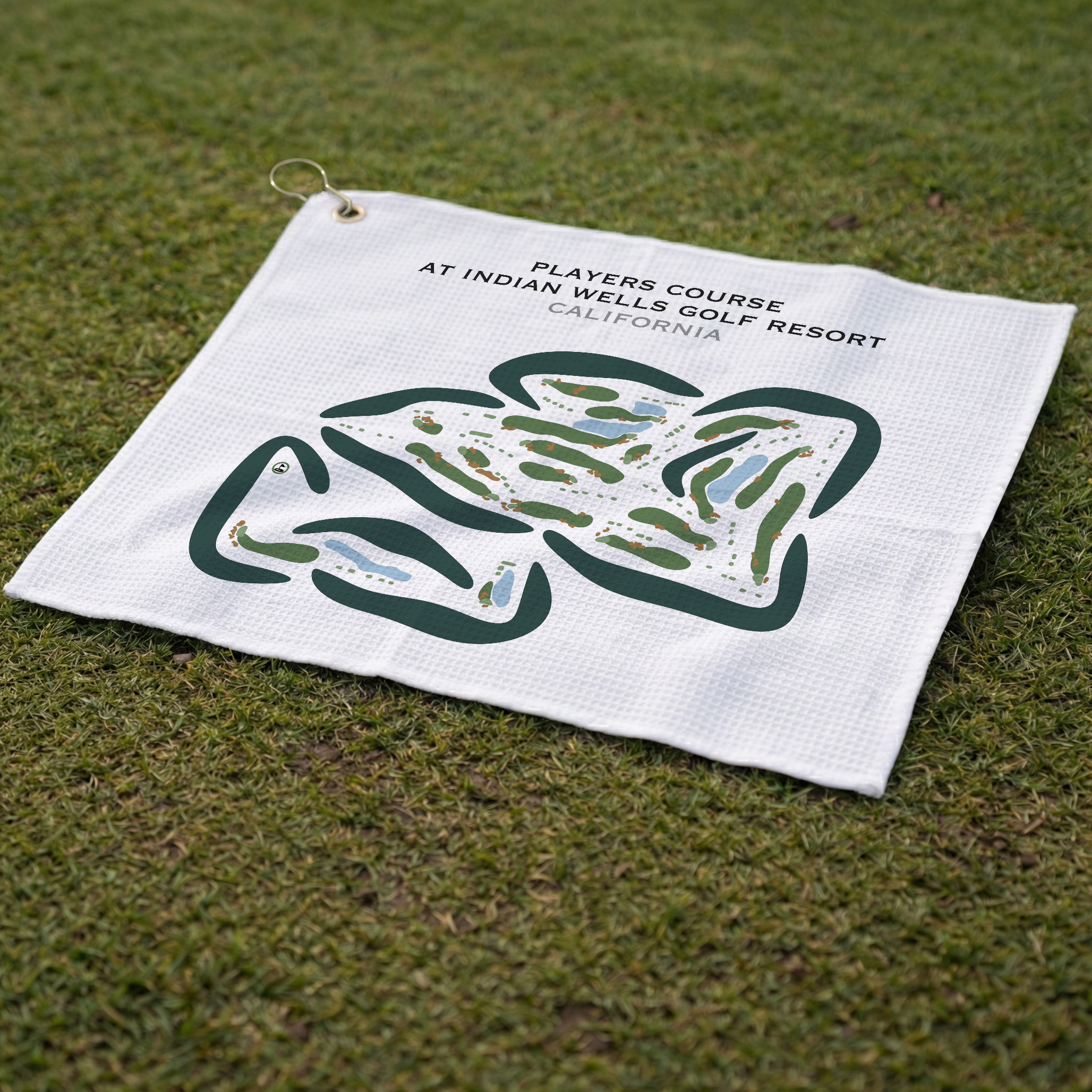 Players Course at Indian Wells Golf Resort, California - Printed Golf Courses