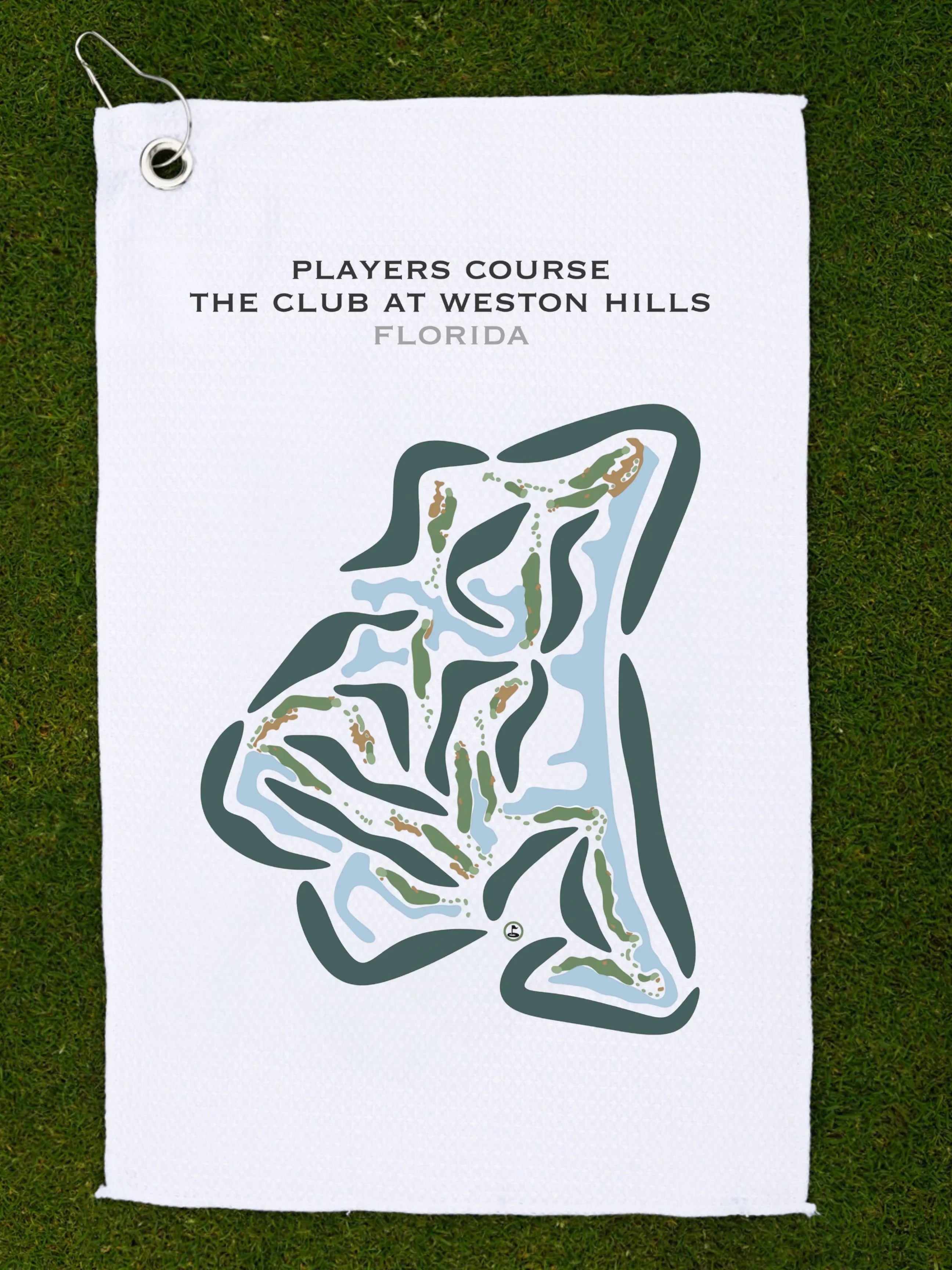 Players Course at The Club at Weston Hills, Florida - Printed Golf Courses