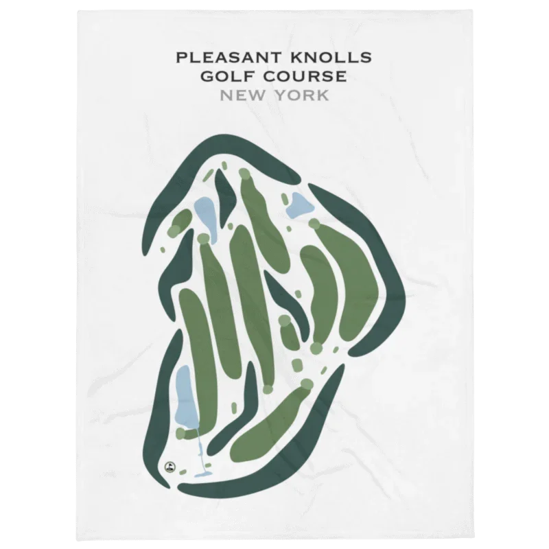 Pleasant Knolls Golf Course, New York - Printed Golf Courses