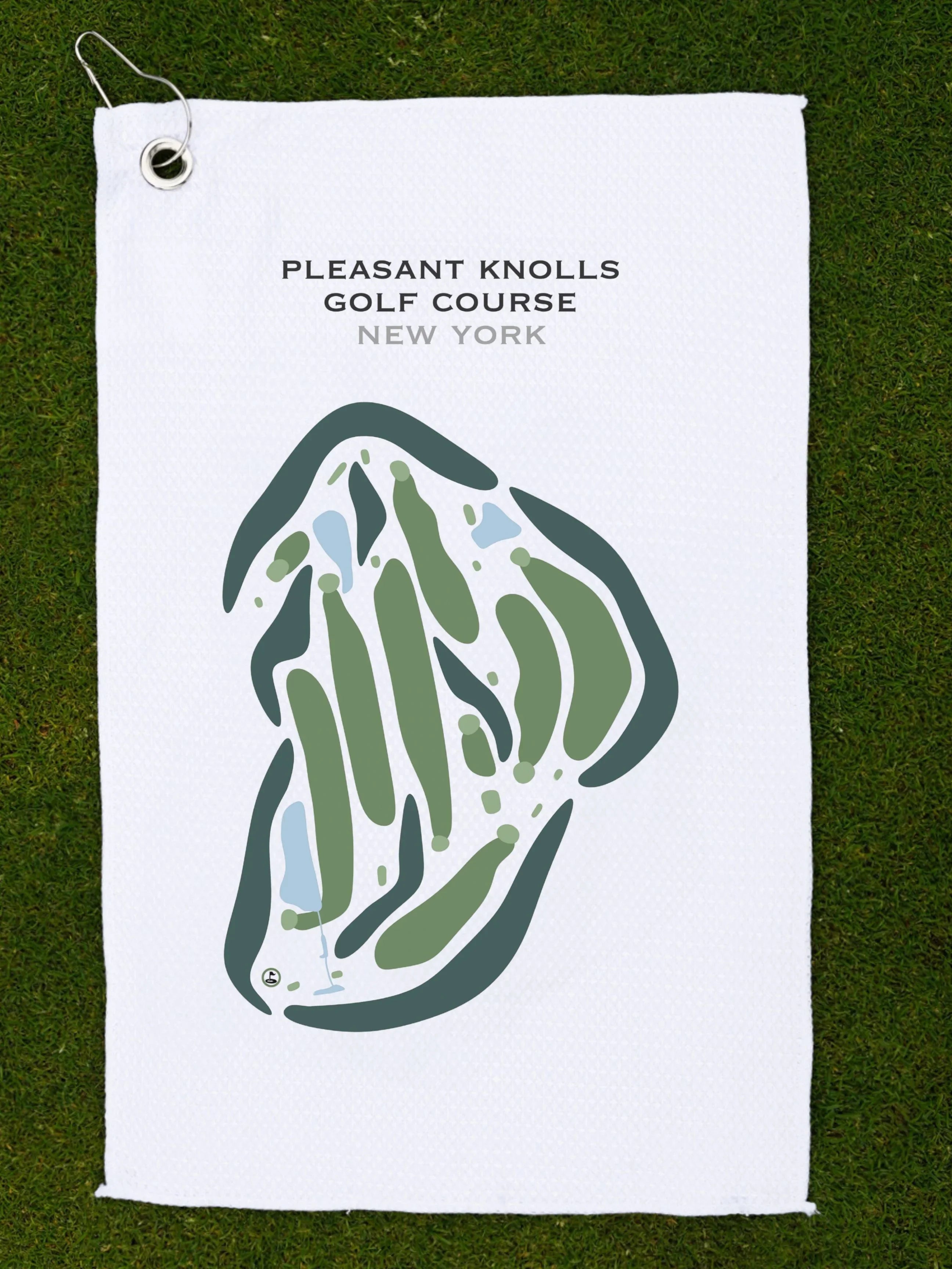 Pleasant Knolls Golf Course, New York - Printed Golf Courses