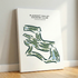 Pleasant Valley Country Club, Arkansas - Printed Golf Courses