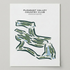 Pleasant Valley Country Club, Arkansas - Printed Golf Courses