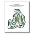 Pleasant Valley Country Club, Massachusetts - Printed Golf Course