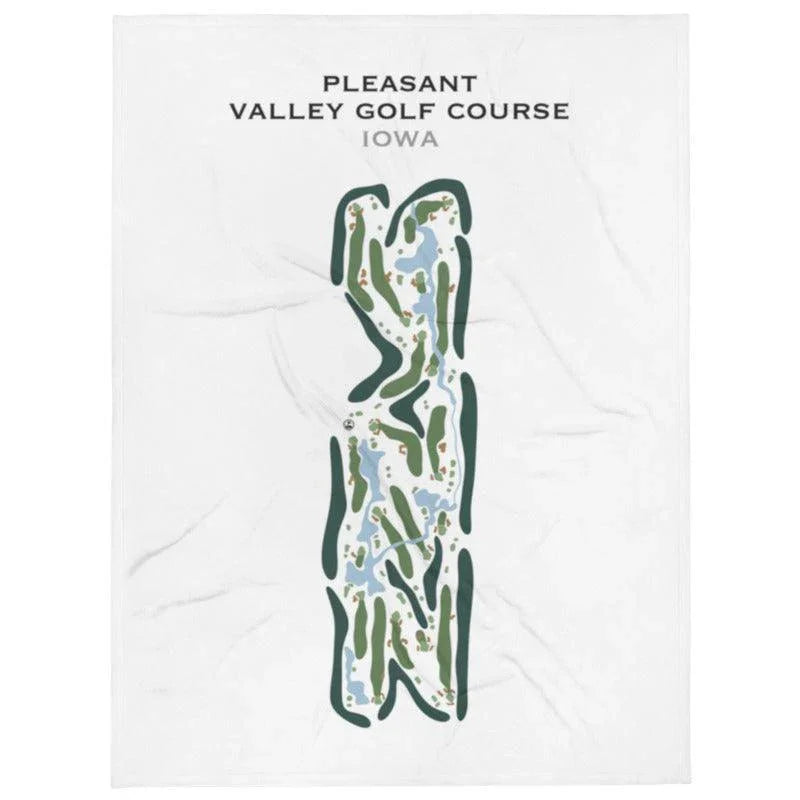 Pleasant Valley Golf Course, Iowa - Printed Golf Course