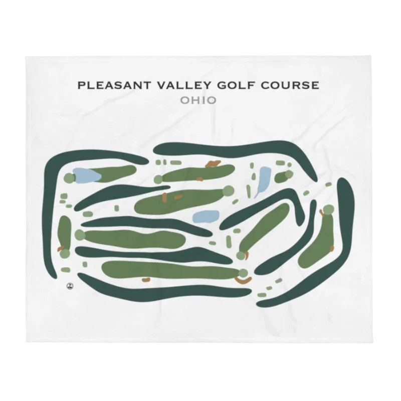 Pleasant Valley Golf Course, Ohio - Printed Golf Courses
