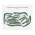 Pleasant Valley Golf Course, Ohio - Printed Golf Courses