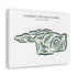Pleasant View Golf Course, Middleton, Wisconsin - Printed Golf Courses