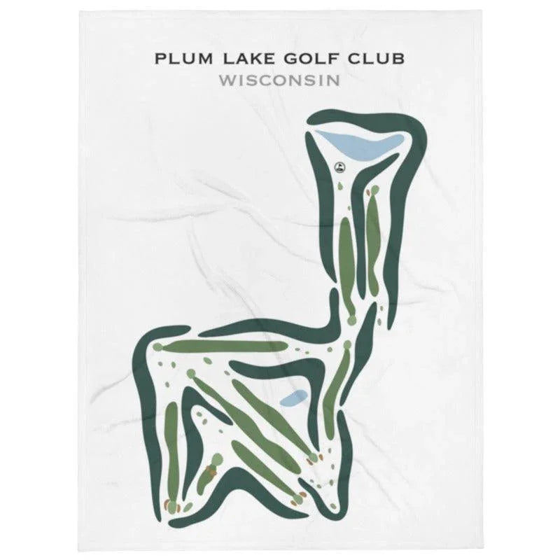 Plum Lake Golf Club, Wisconsin - Printed Golf Courses