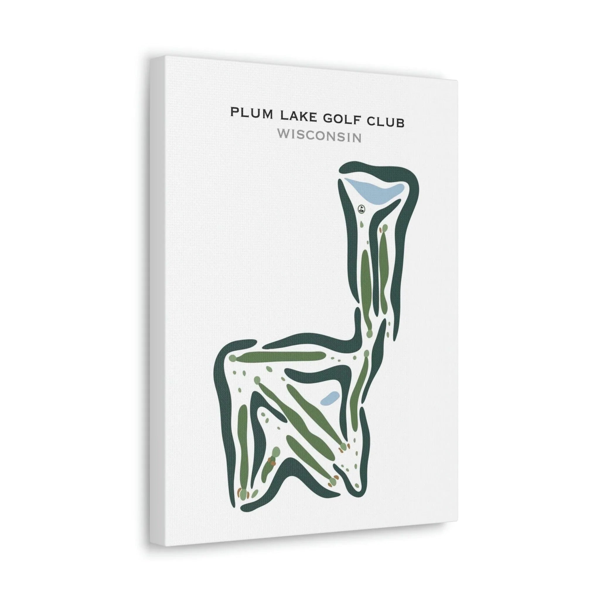 Plum Lake Golf Club, Wisconsin - Printed Golf Courses