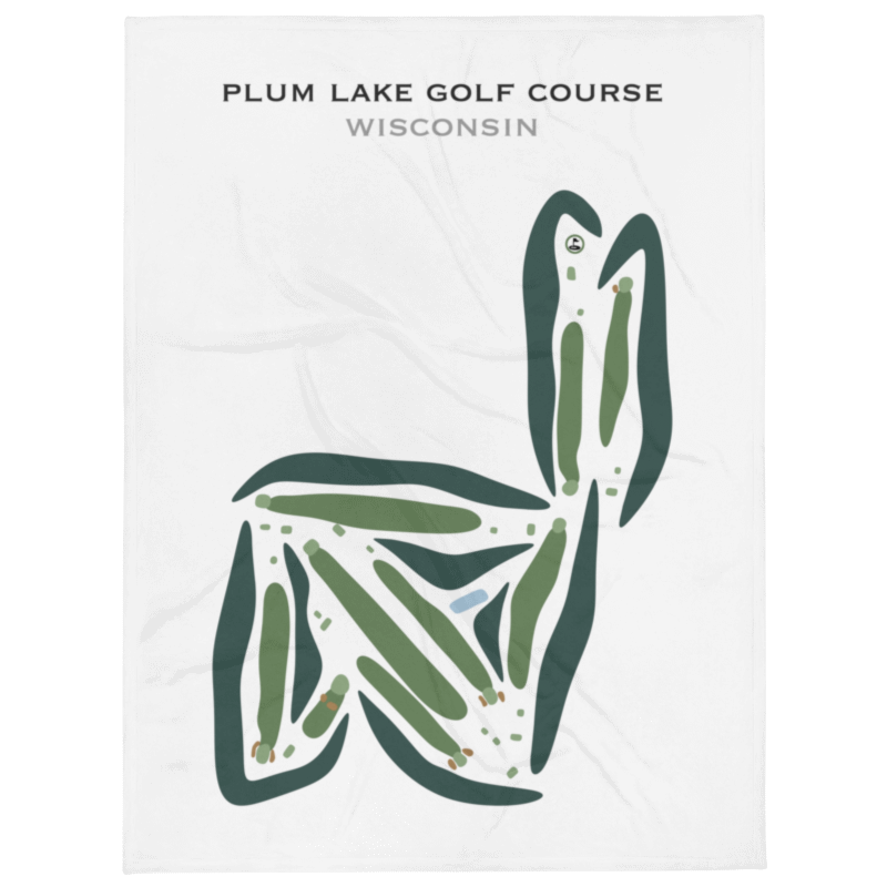 Plum Lake Golf Course, Wisconsin - Printed Golf Courses