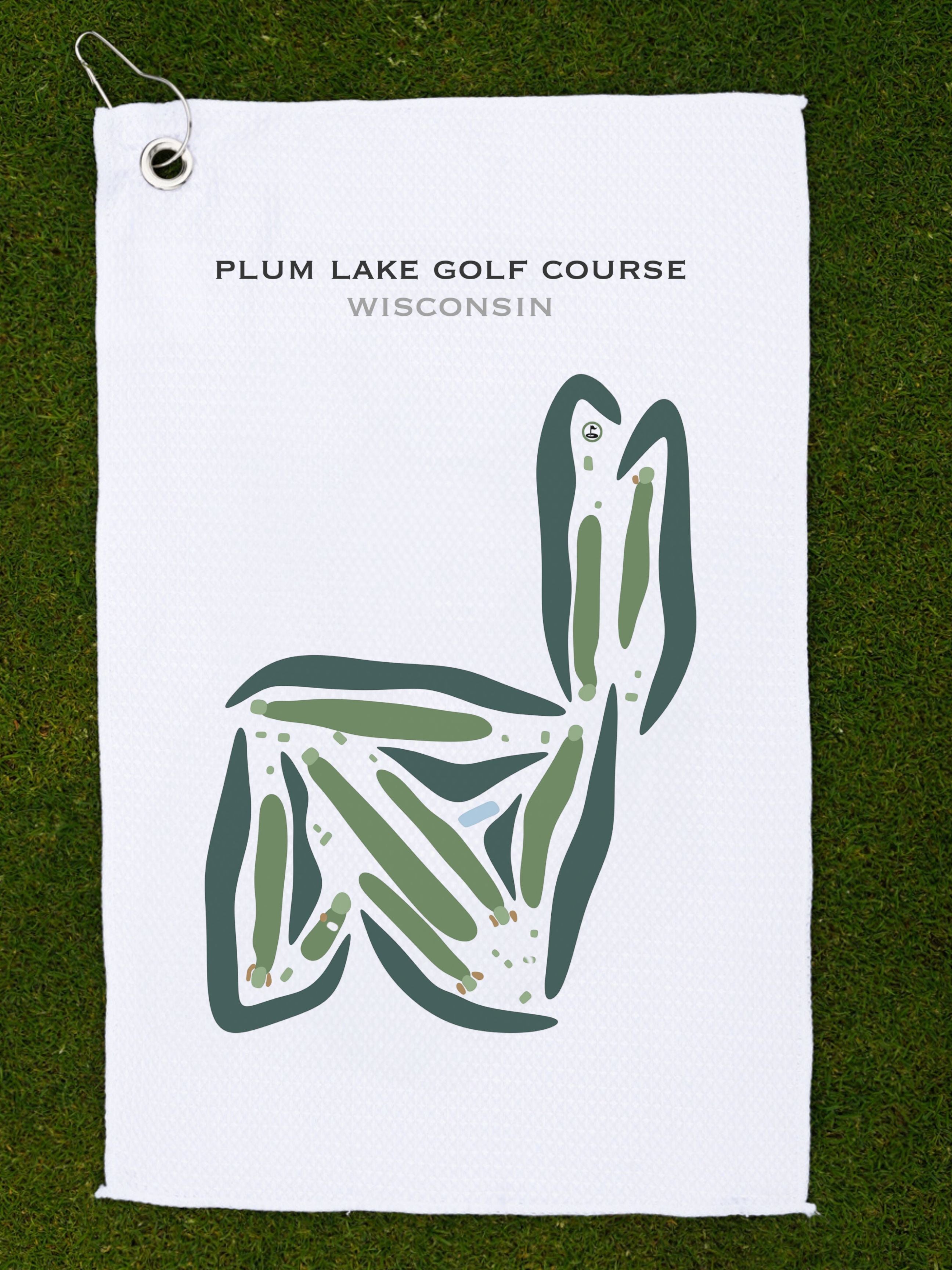 Plum Lake Golf Course, Wisconsin - Printed Golf Courses