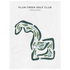Plum Creek Golf Club, Indiana - Printed Golf Courses