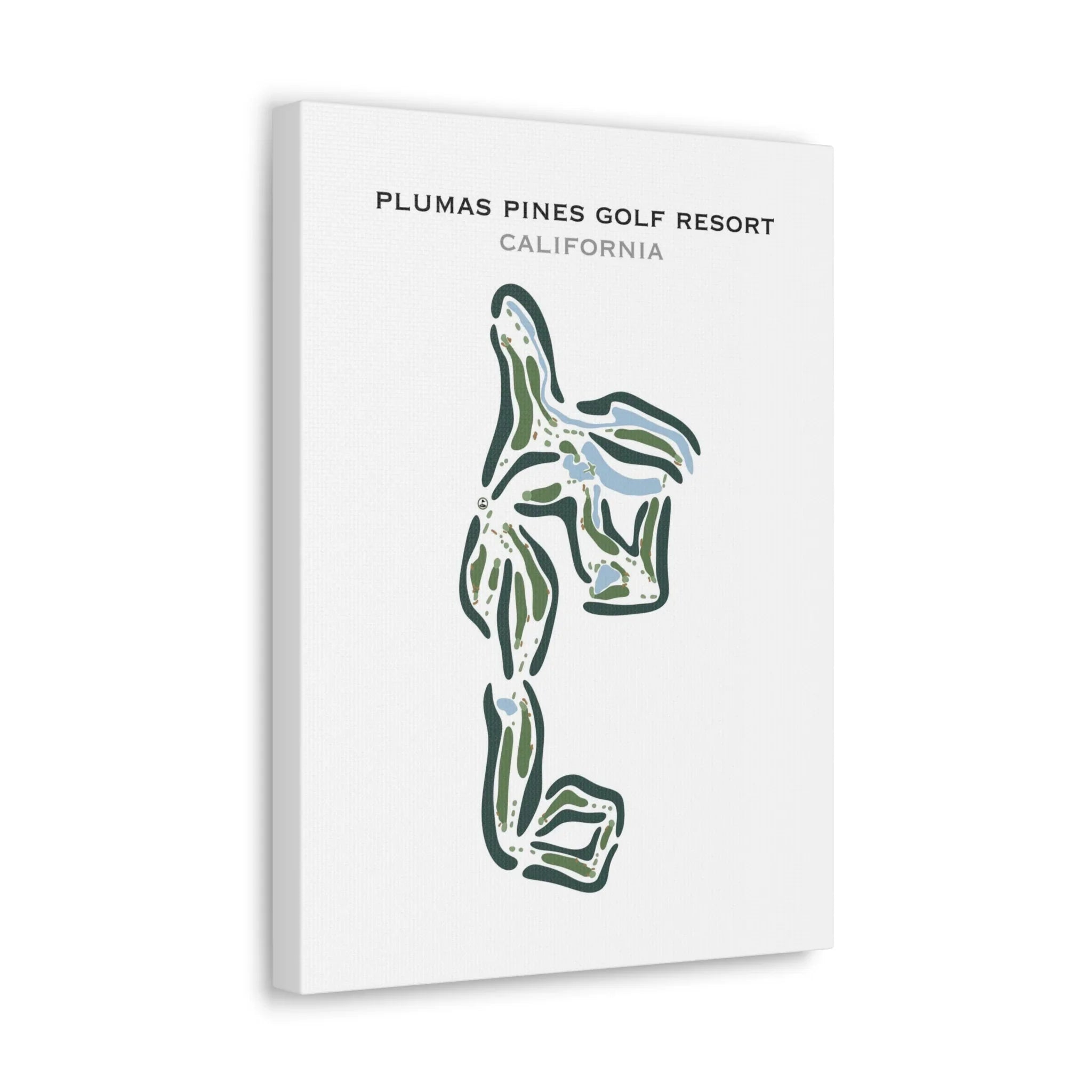 Plumas Pines Golf Resort, California - Printed Golf Course