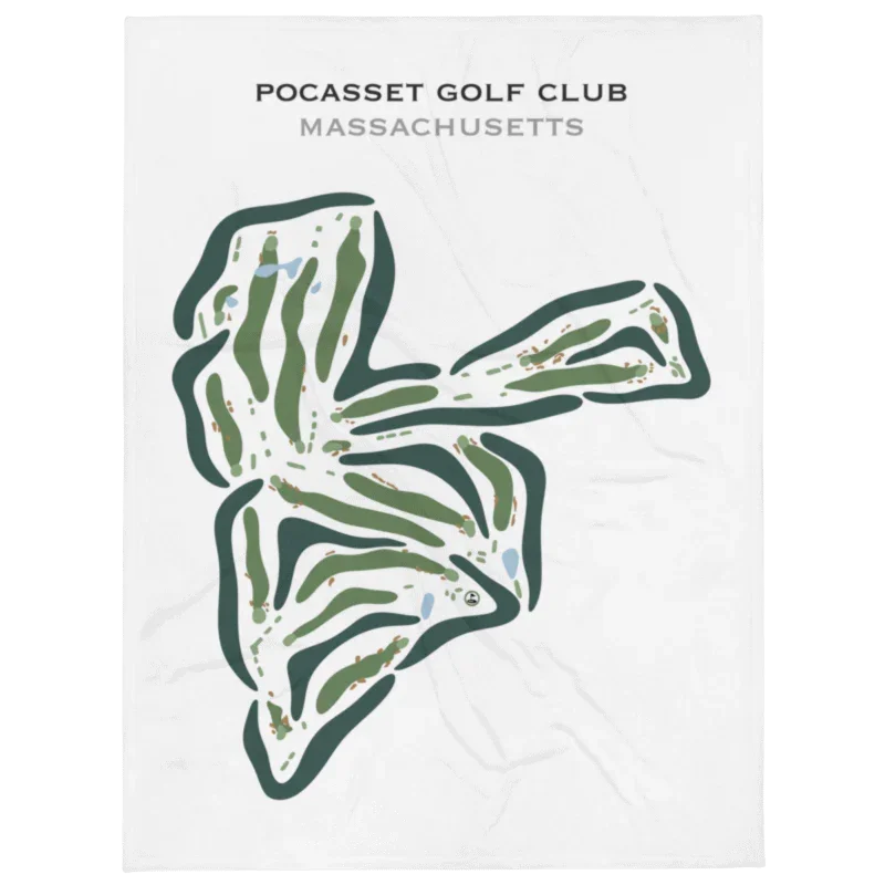 Pocasset Golf Club, Massachusetts - Printed Golf Courses