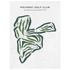 Pocasset Golf Club, Massachusetts - Printed Golf Courses