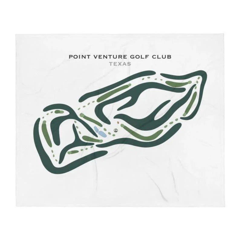 Point Venture Golf Club, Texas - Printed Golf Courses