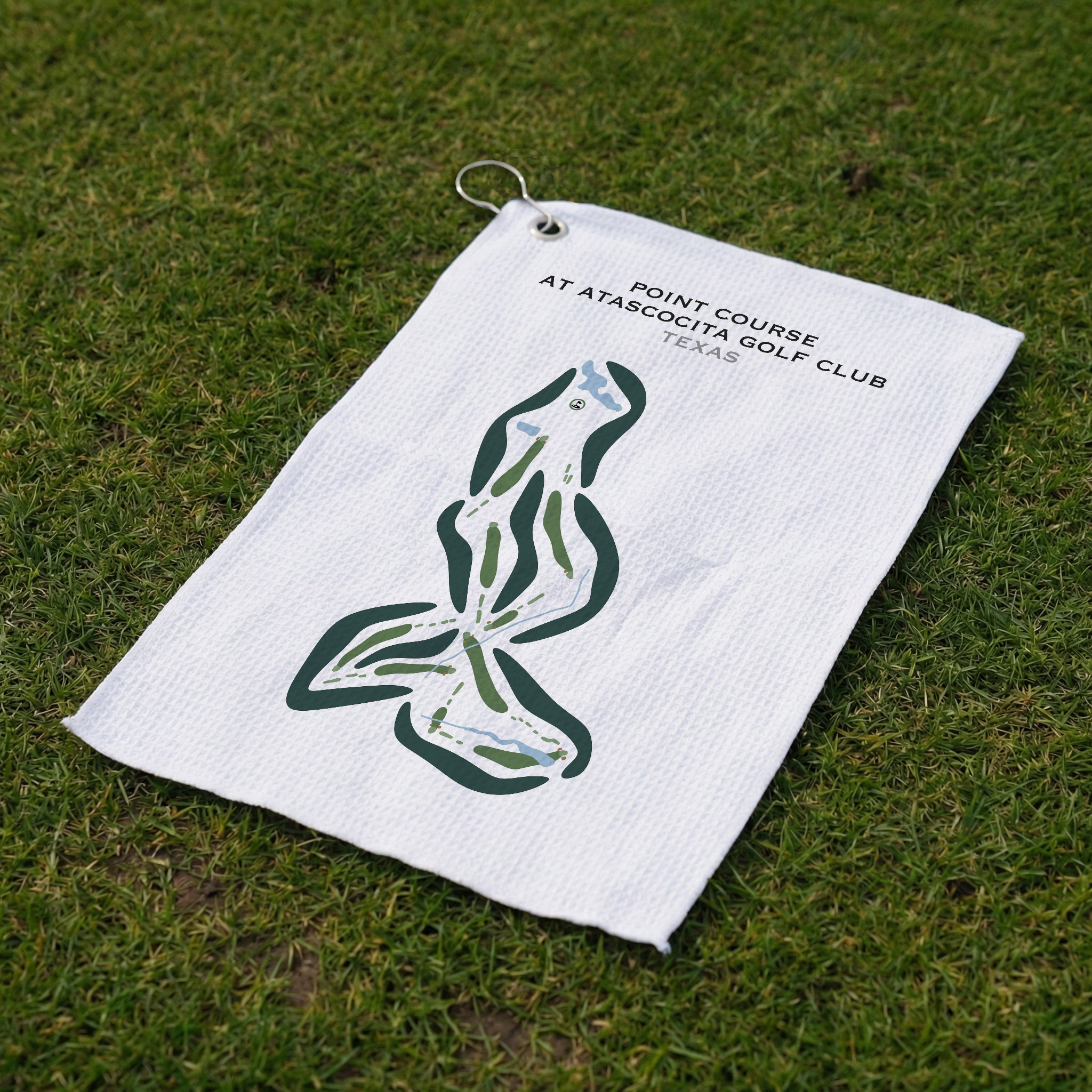 Point Course at Atascocita Golf Club, Texas - Printed Golf Courses