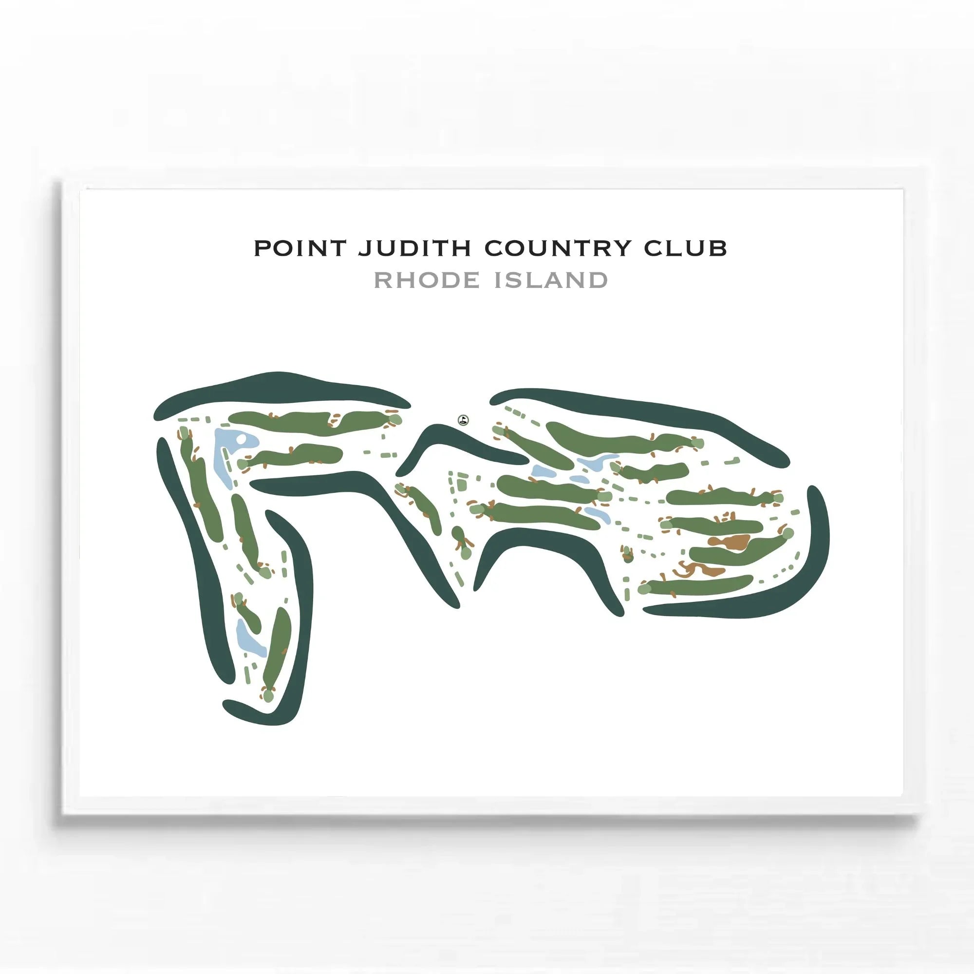 Point Judith Country Club, Rhode Island - Printed Golf Courses