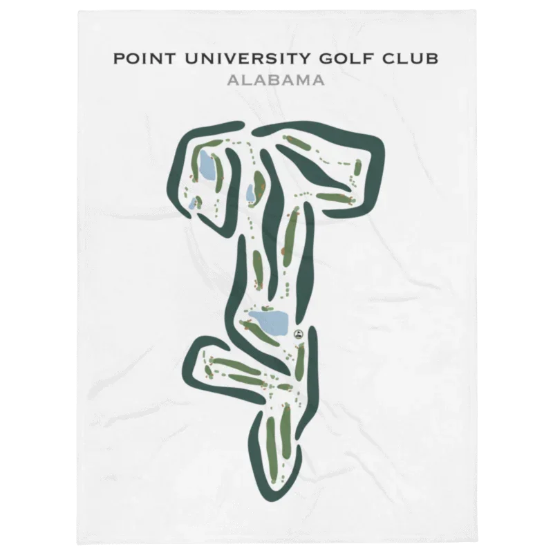Point University Golf Club, Alabama - Printed Golf Courses