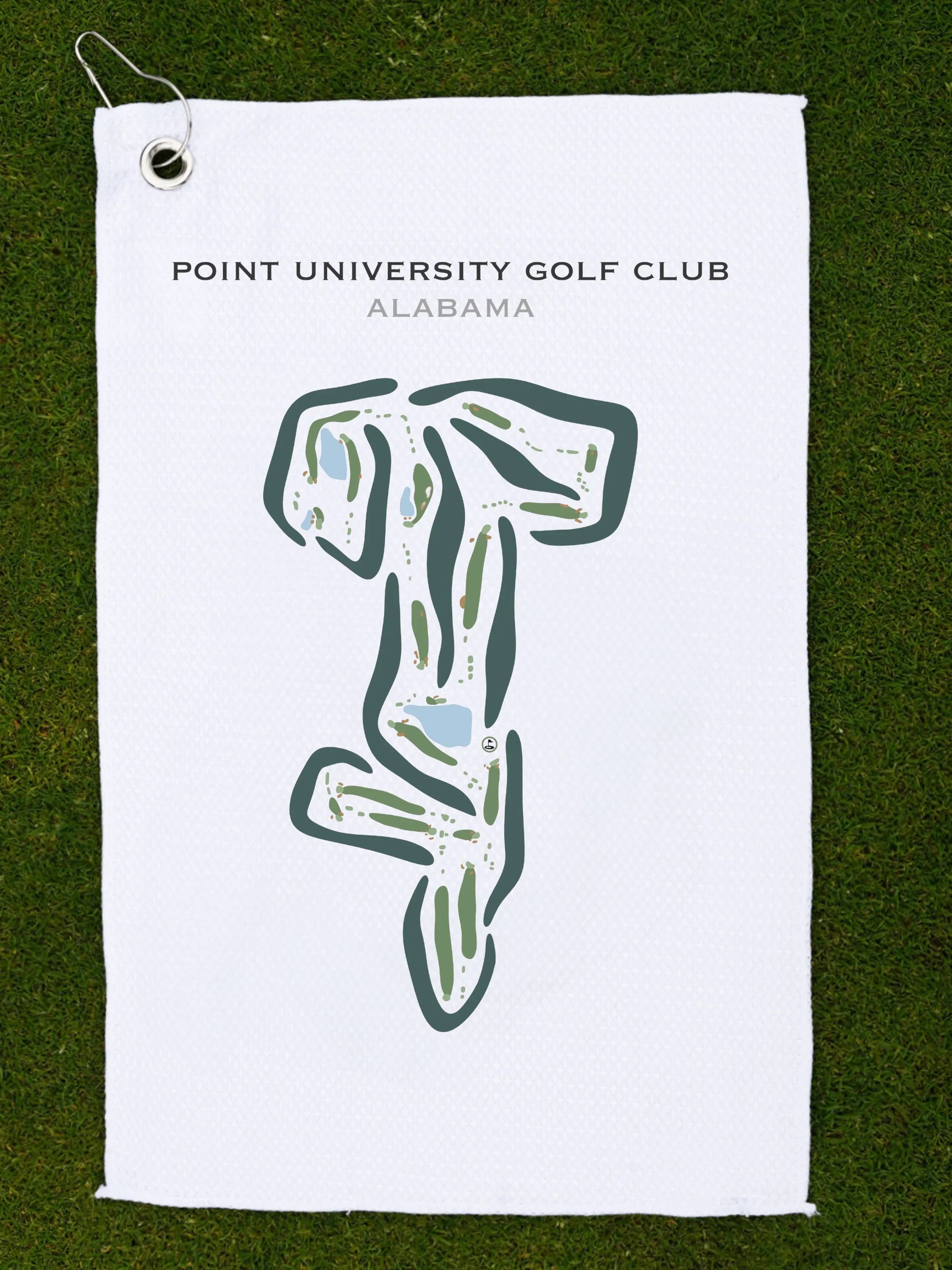 Point University Golf Club, Alabama - Printed Golf Courses