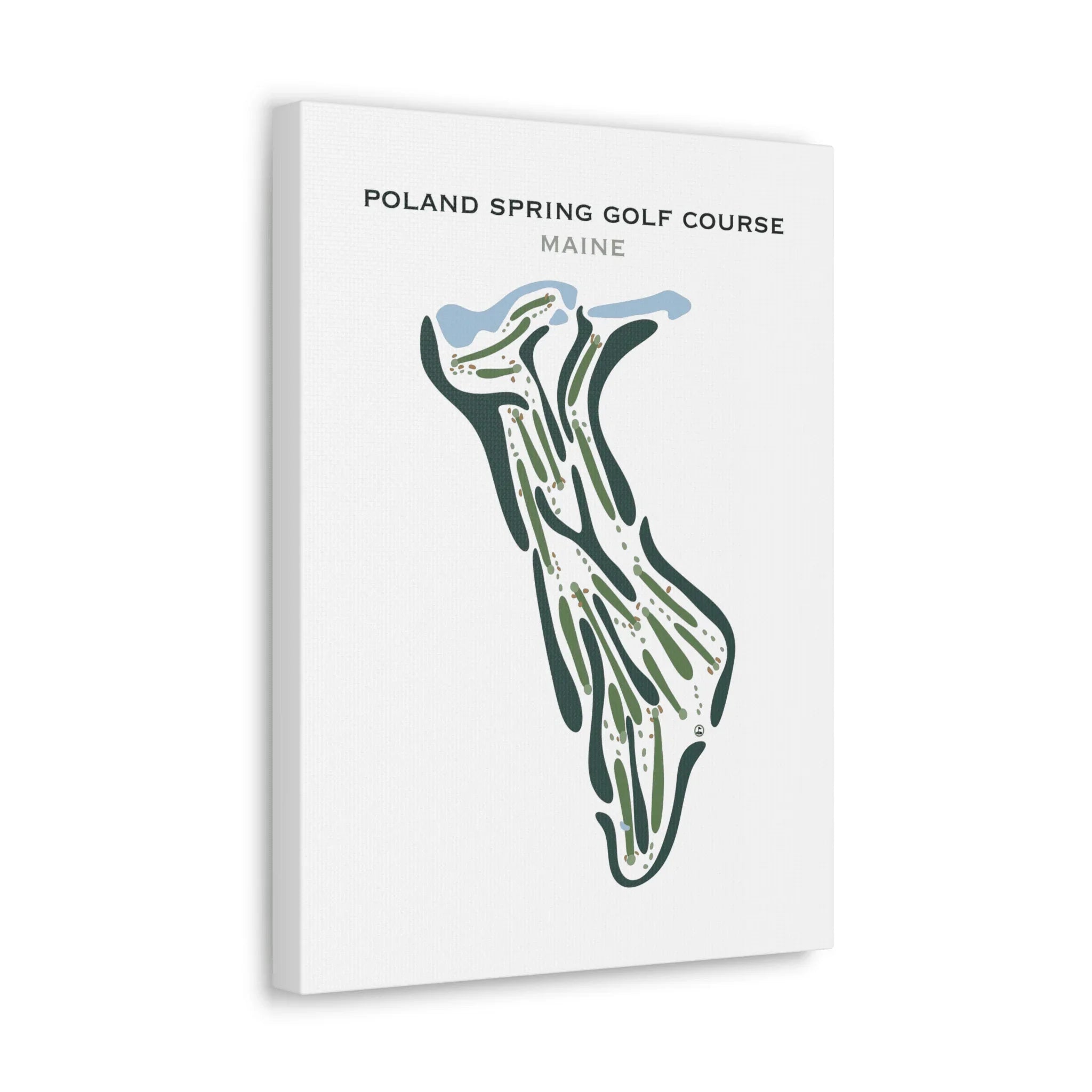 Poland Spring Golf Course, Maine - Printed Golf Courses
