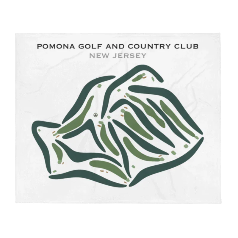 Pomona Golf & Country Club, New Jersey - Printed Golf Courses