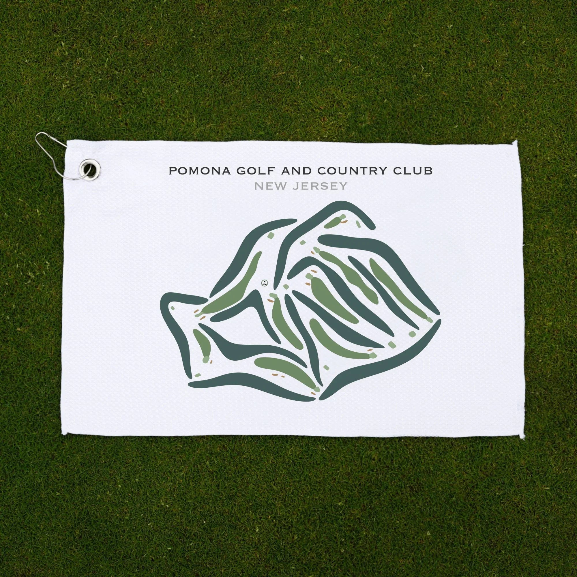 Pomona Golf & Country Club, New Jersey - Printed Golf Courses