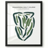 Ponderosa Golf Course, California - Printed Golf Courses