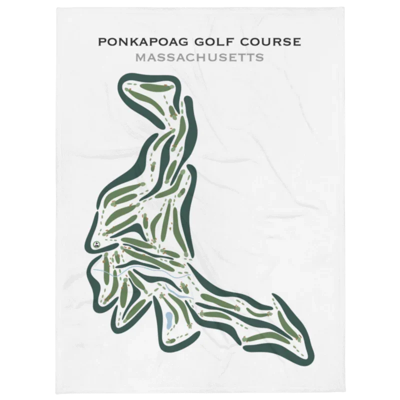 Ponkapoag Golf Course, Massachusetts - Printed Golf Courses
