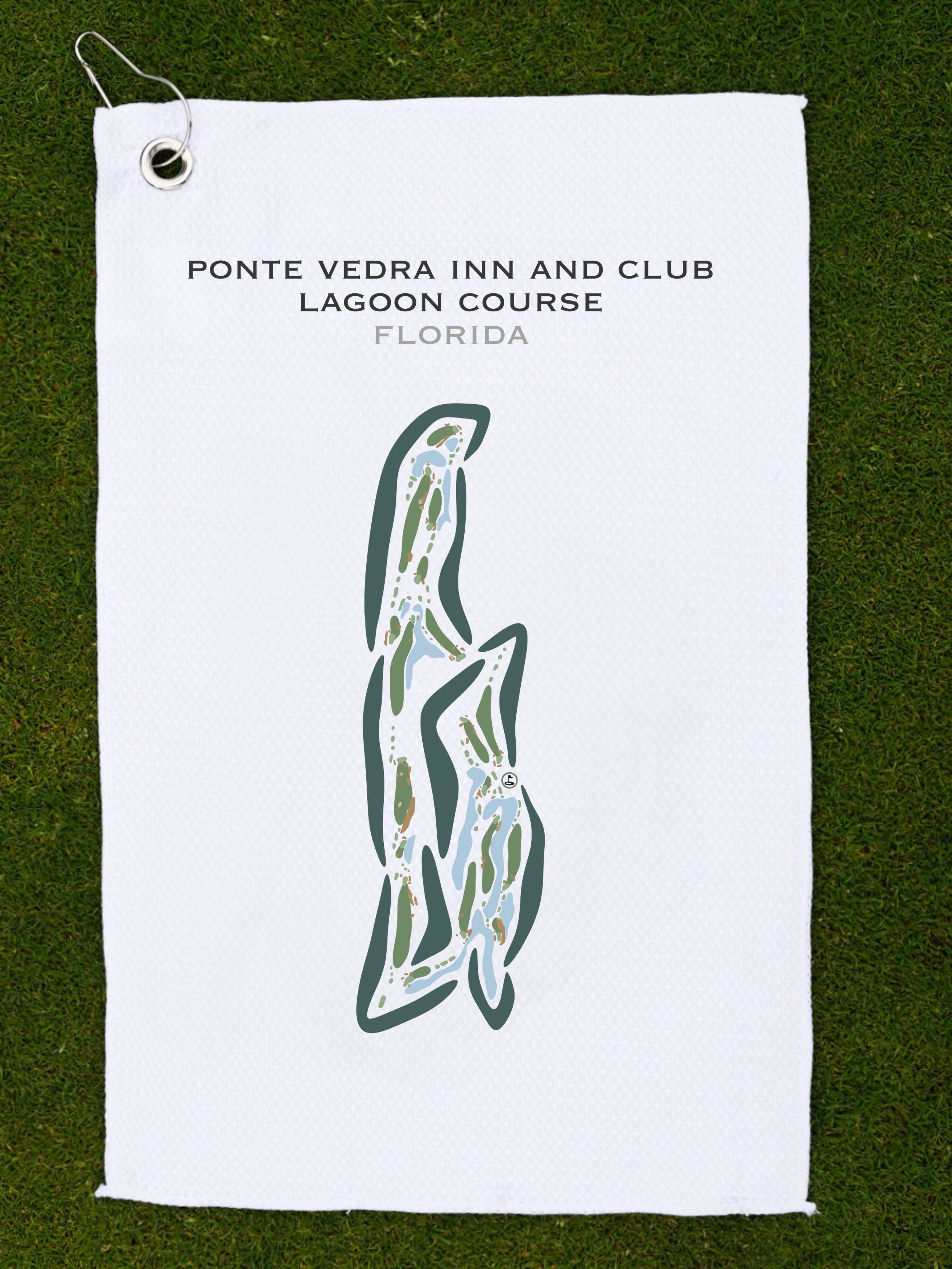 Ponte Vedra Inn & Club - Lagoon Course, Florida - Printed Golf Courses