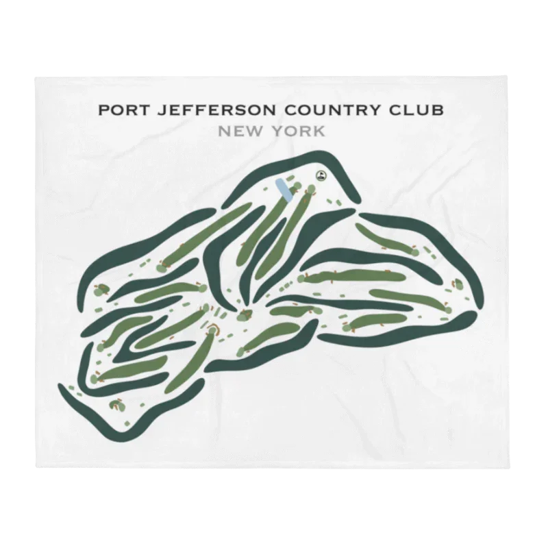 Port Jefferson Golf Course, New York - Printed Golf Courses