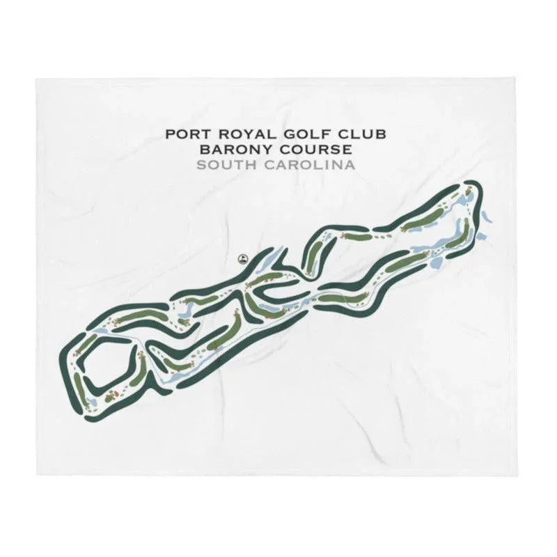 Port Royal Golf Club - Barony Course, South Carolina - Printed Golf Courses