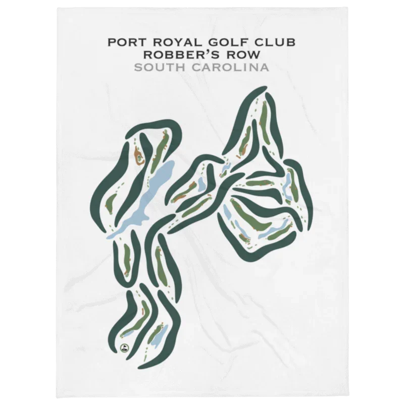 Port Royal Robber's Row, South Carolina - Printed Golf Courses