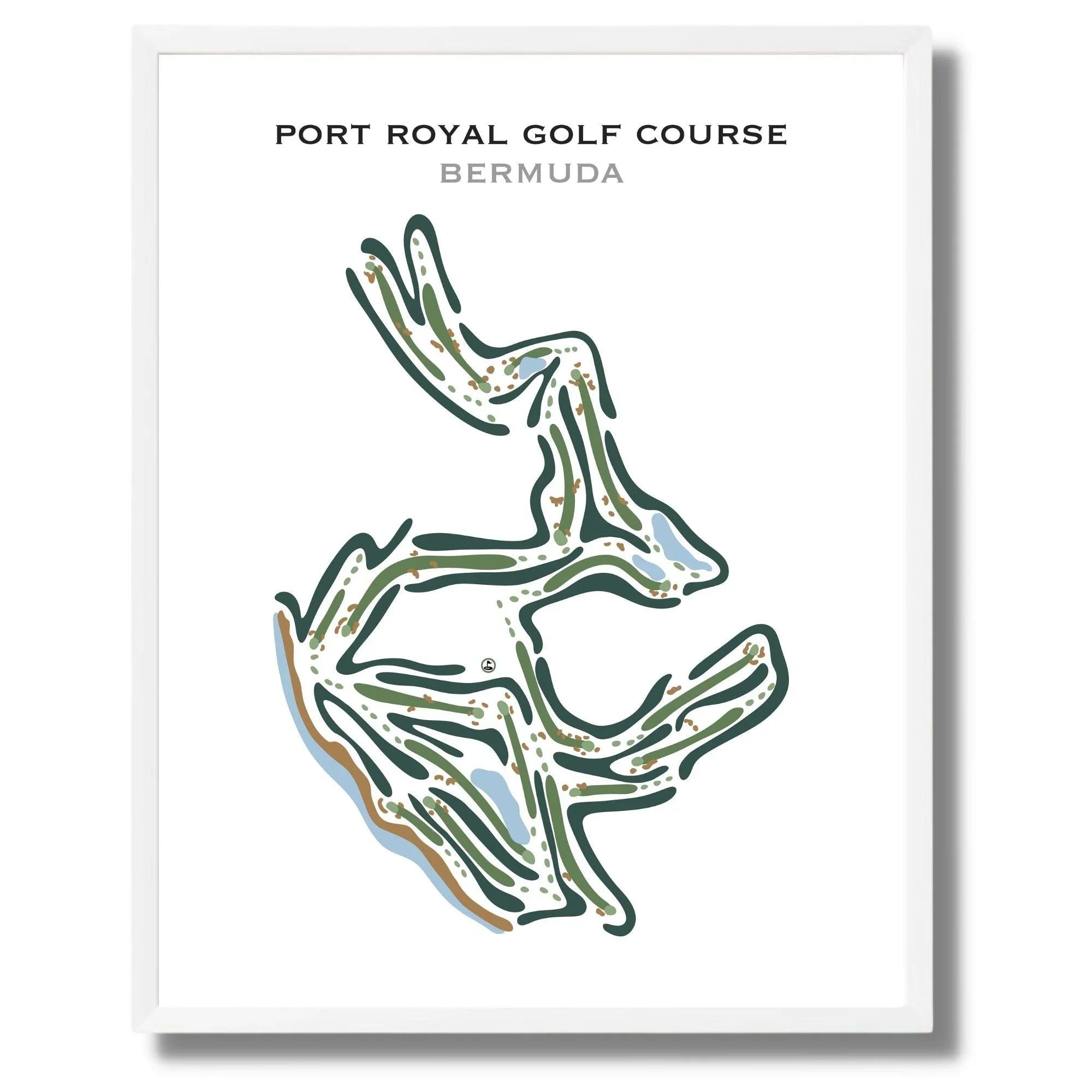 Port Royal Golf Course, Bermuda - Printed Golf Courses