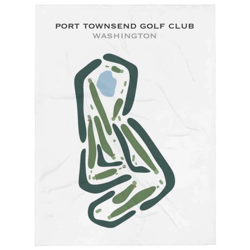 Port Townsend Golf Club, Washington - Printed Golf Courses