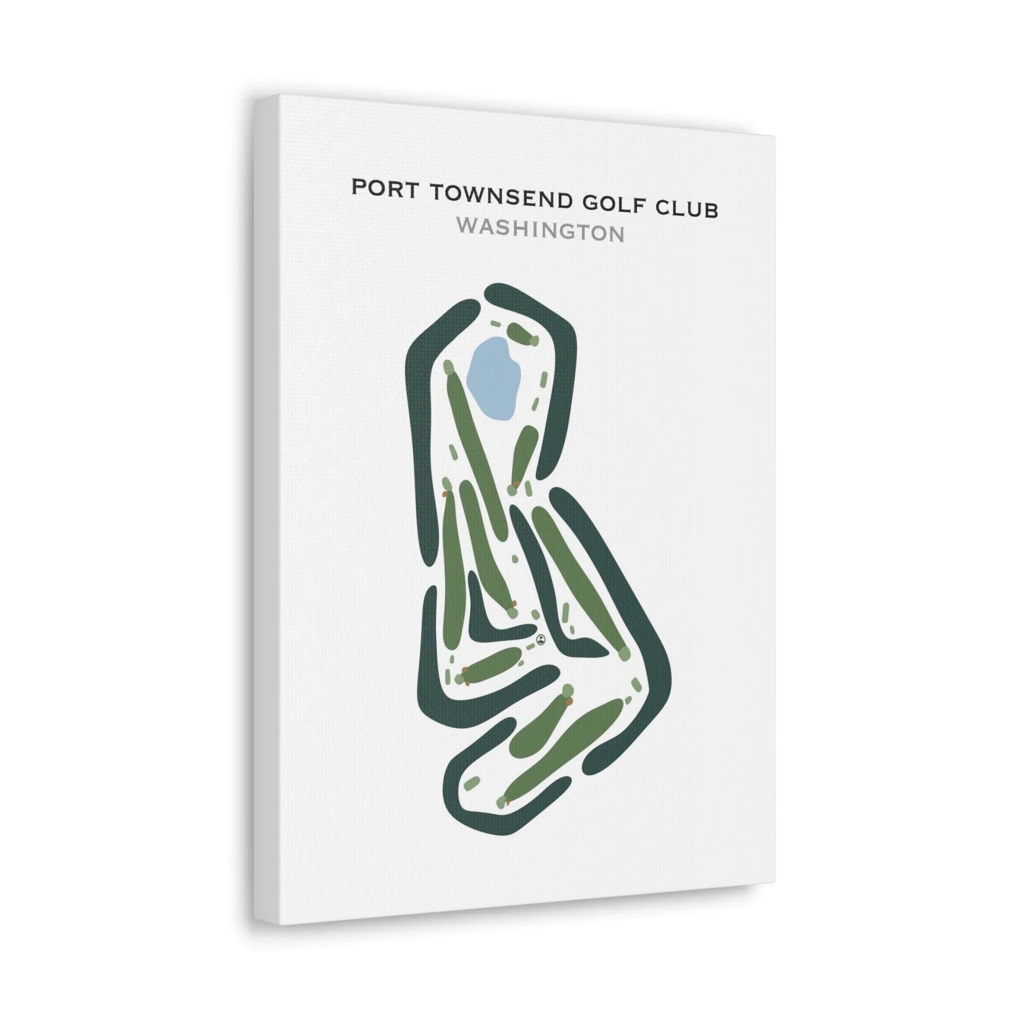 Port Townsend Golf Club, Washington - Printed Golf Courses