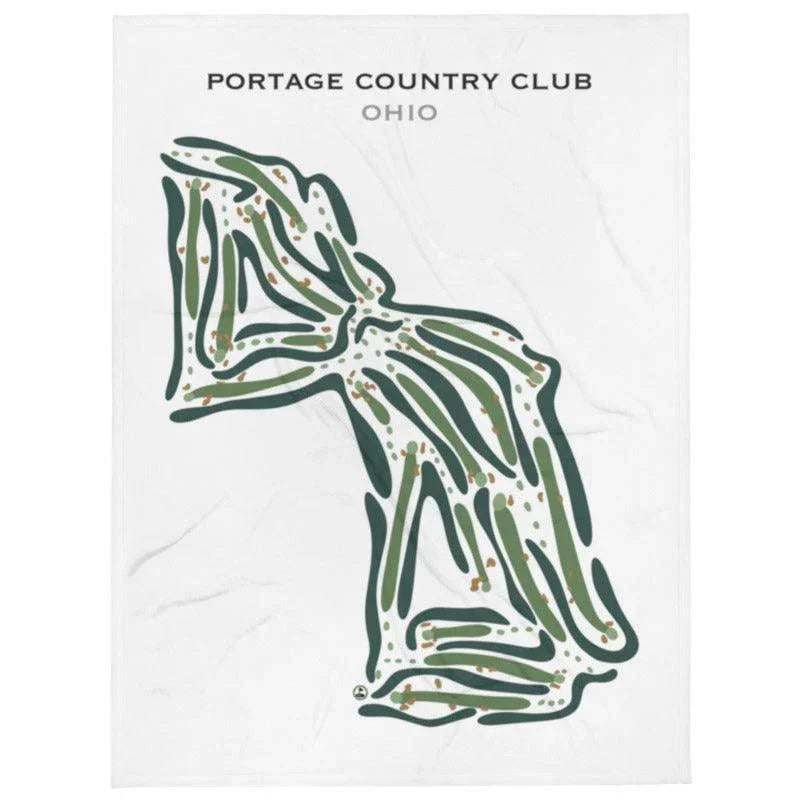 Portage Country Club, Ohio - Printed Golf Courses
