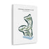 Portage Country Club, Wisconsin - Printed Golf Courses