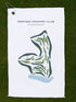 Portage Country Club, Wisconsin - Printed Golf Courses