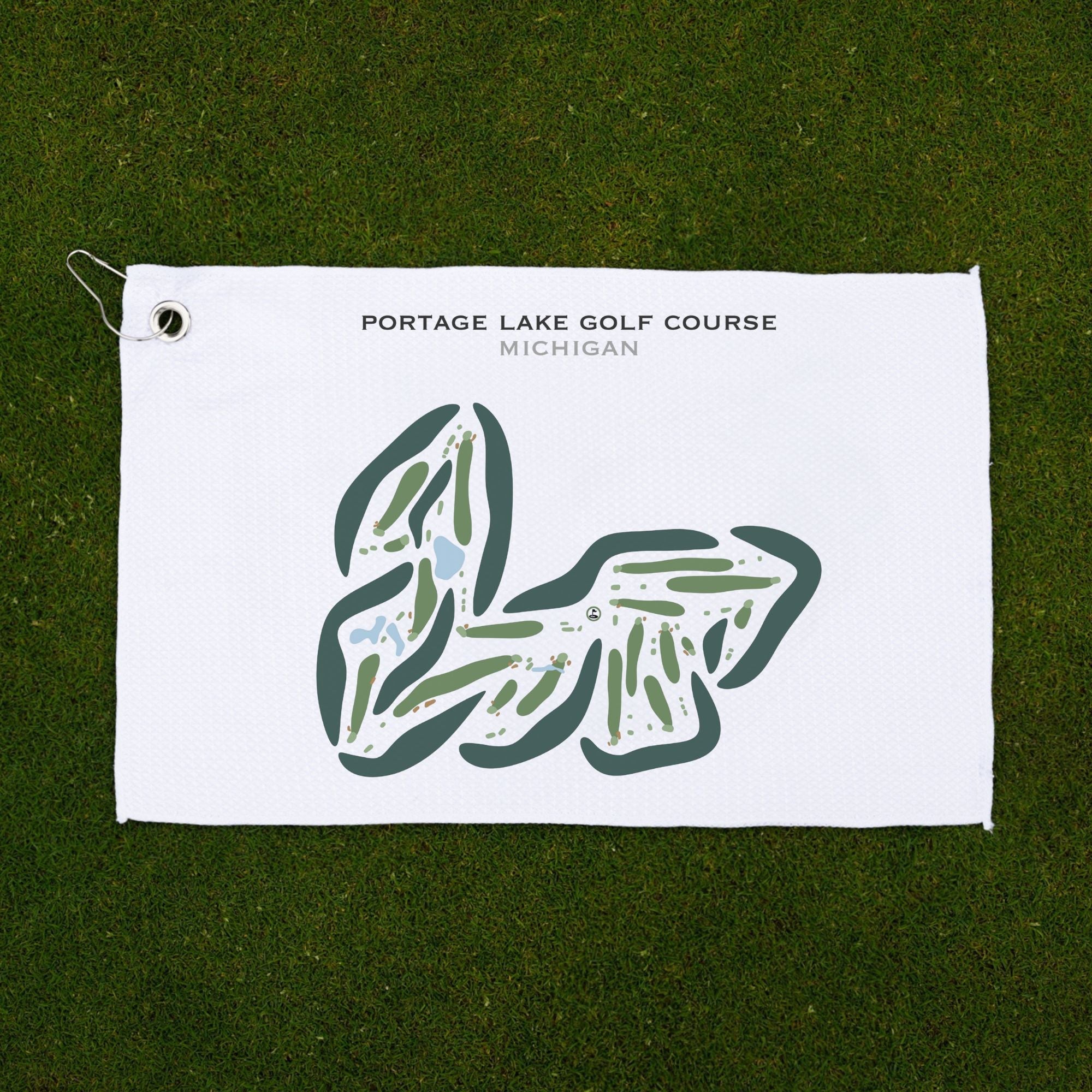 Portage Lake Golf Course, Michigan - Printed Golf Courses