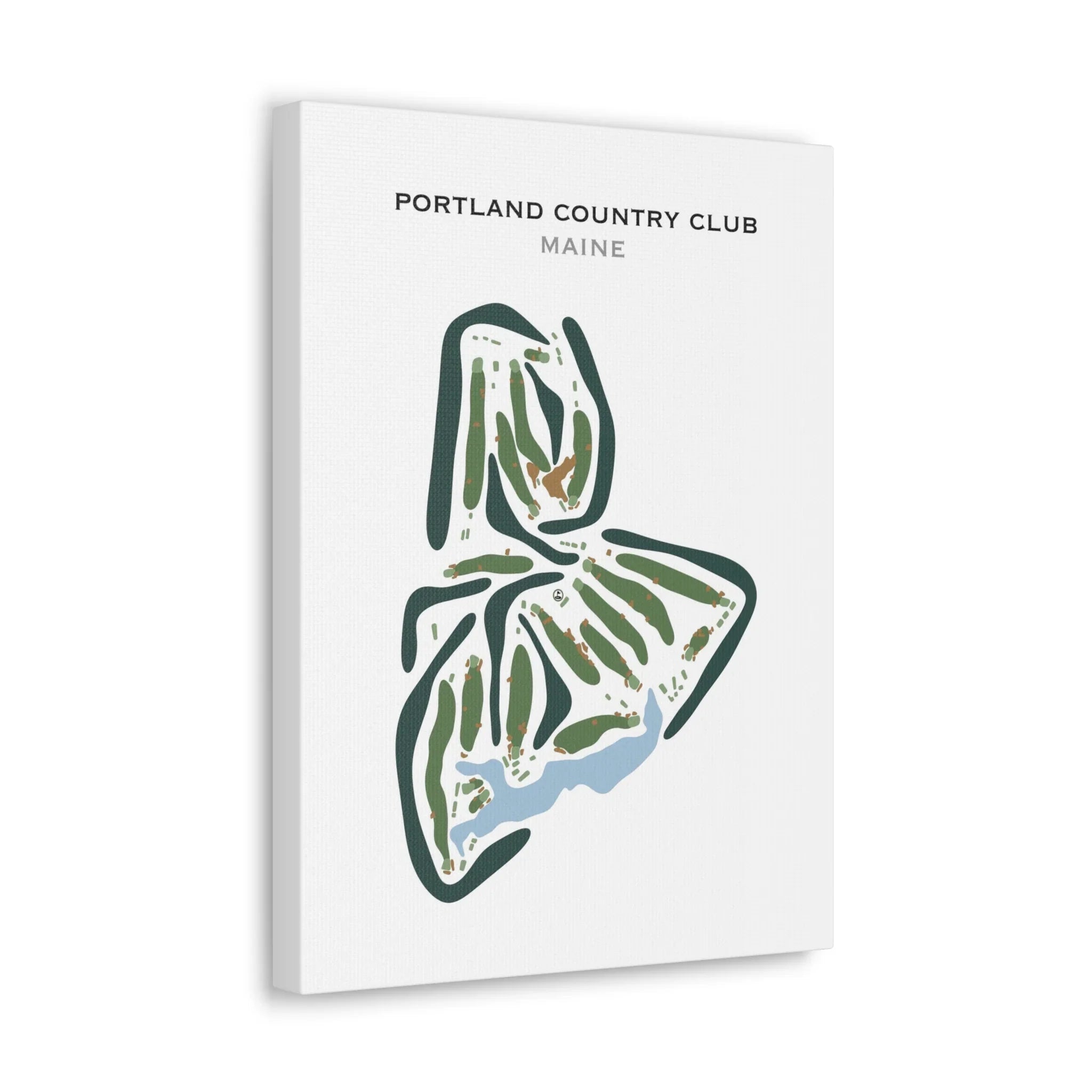 Portland Country Club, Maine - Printed Golf Courses
