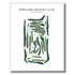 Portland Country Club, Michigan - Printed Golf Course