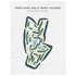 Portland West Golf Course, Connecticut - Printed Golf Courses