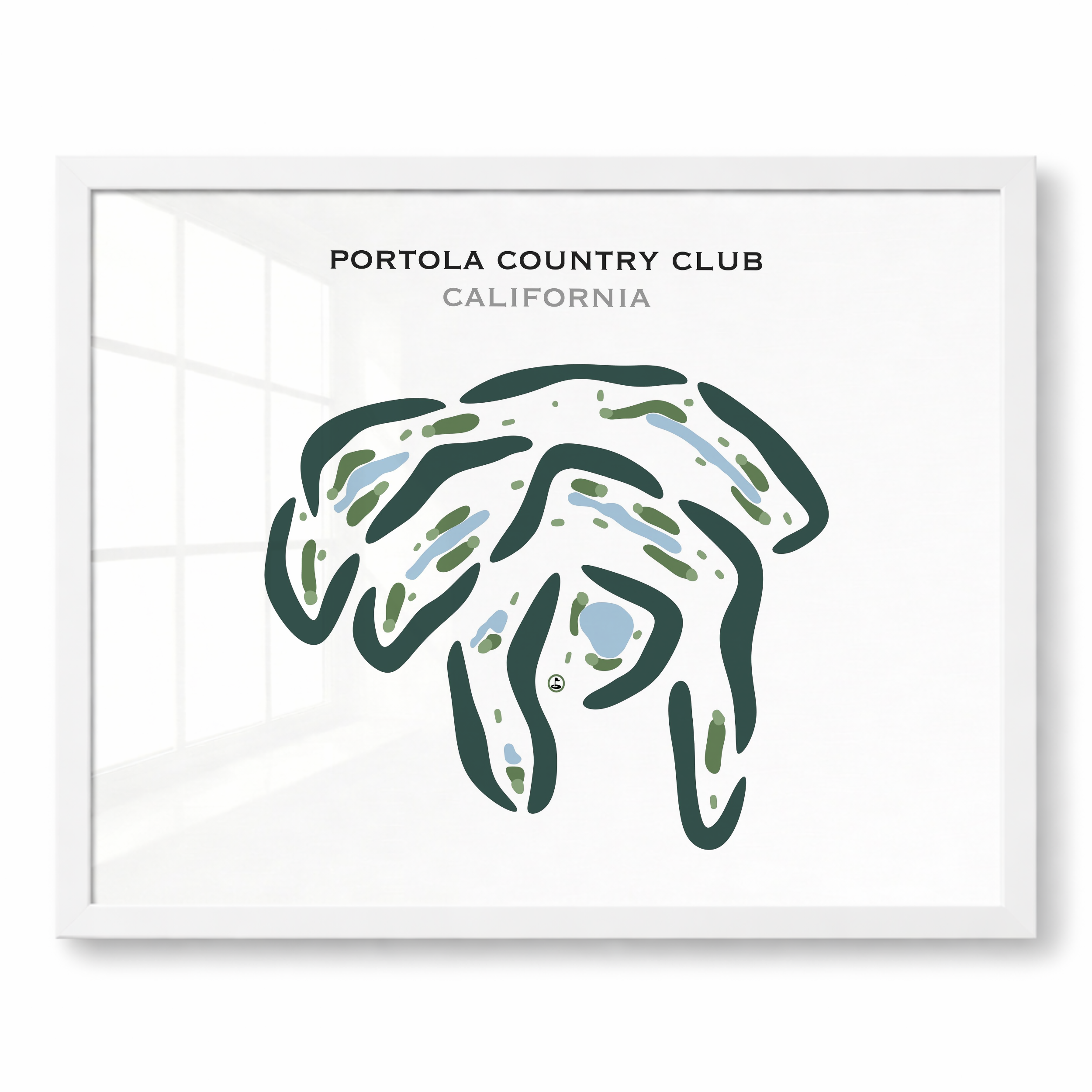 Portola Country Club, California - Printed Golf Courses