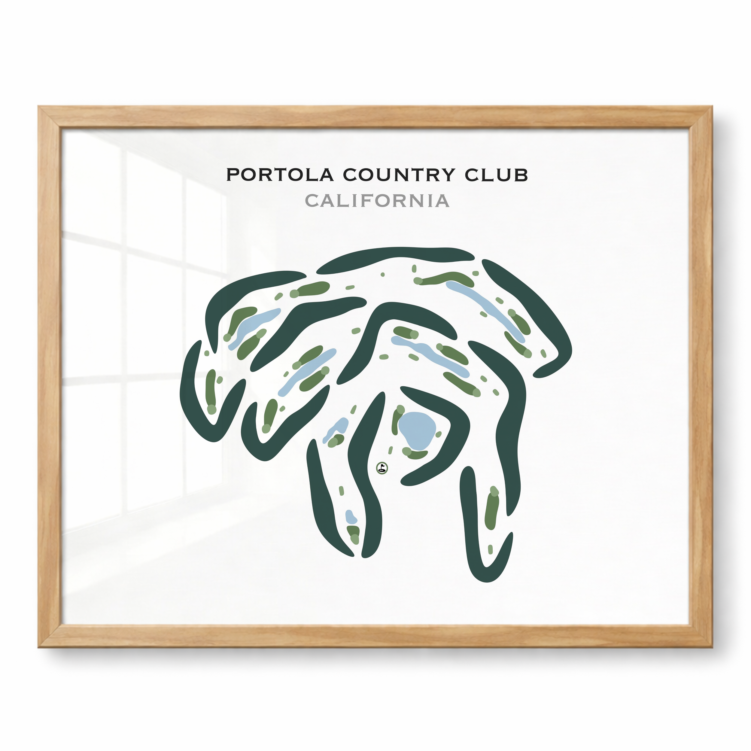 Portola Country Club, California - Printed Golf Courses
