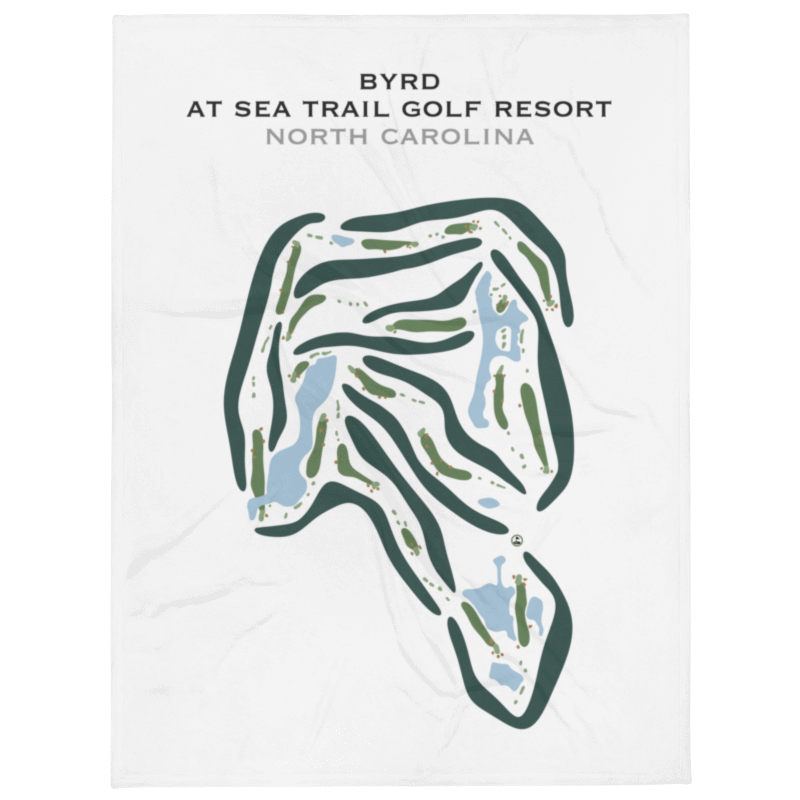 Byrd at Sea Trail Golf Resort and Convention Center, North Carolina - Printed Golf Courses
