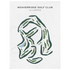 WeaverRidge Golf Club, Illinois - Printed Golf Courses