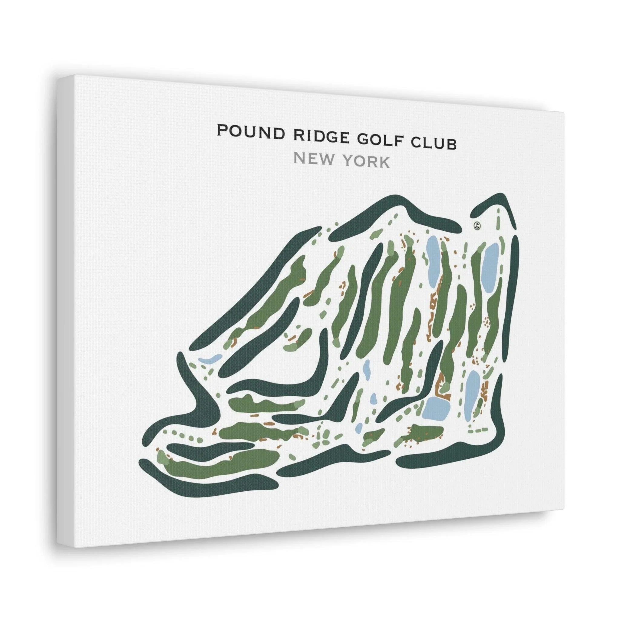Pound Ridge Golf Club, New York - Printed Golf Course