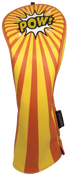 POW! Embroidered Fairway Headcover by ReadyGOLF